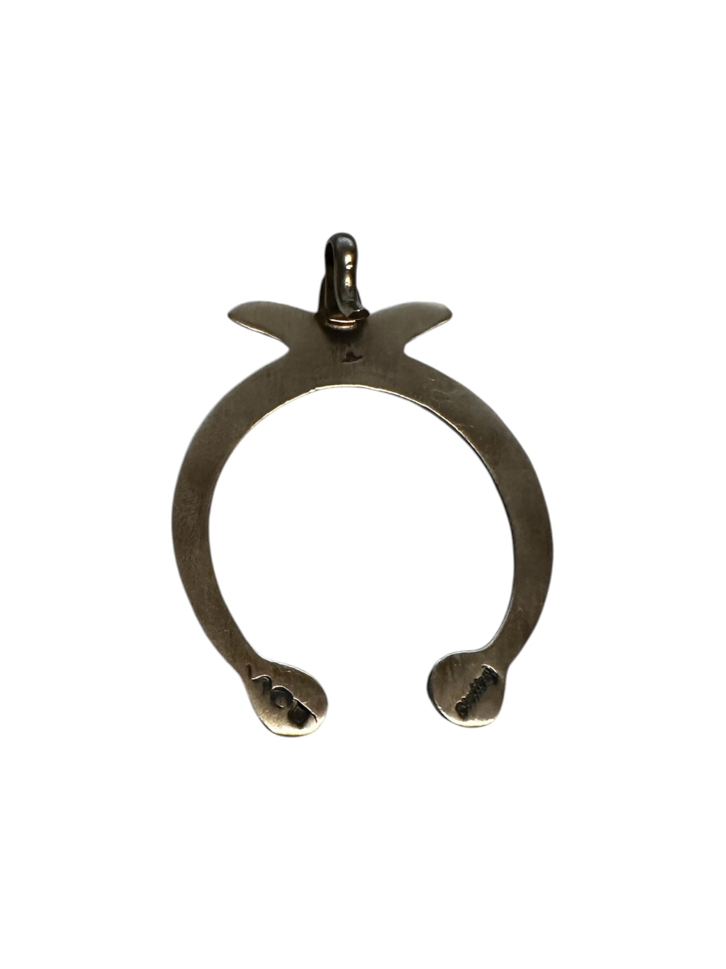 Naja Clip Pendant - Sterling Silver - Handmade Native American