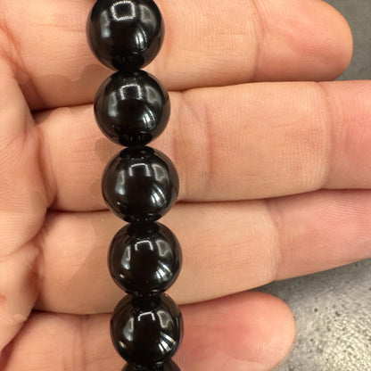 10MM Black Onyx Beads – Stretch Bracelet Artisan Collection