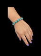 Tom Lewis - Multi Freeform Stone Cuff- Genuine Turquoise & Sterling Silver - Handcrafted Native American