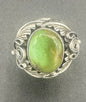 Handcrafted Navajo Palomino Turquoise Sterling Silver Statement Ring