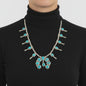 Steeve Francisco – Mini Squash Blossom Set – Turquoise – Handmade Native American
