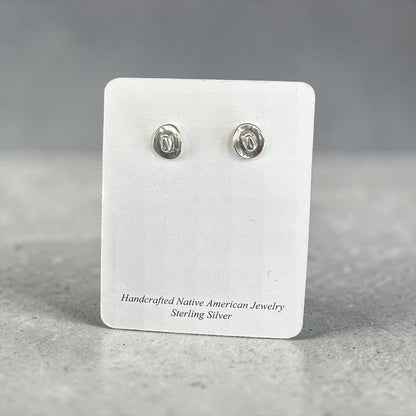 Mini Cowboy Hat Earrings - Sterling Silver - Ready Made